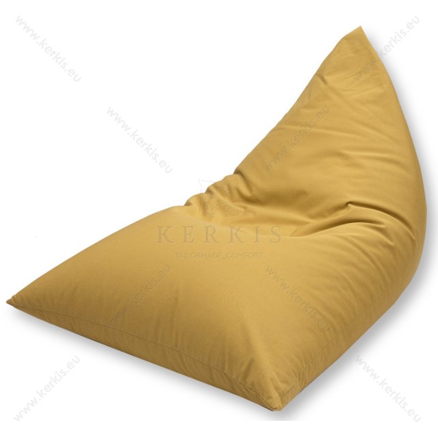 Πουφ "Ερμής" από την Kerkis Tailormade Comfort σε χρώμα σκούρο κίτρινο! Το ευέλικτο "τρίγωνο" πουφ της Kerkis, για κάθε εξωτερικό χώρο! Πουφ "Ερμής" από την Kerkis Tailormade Comfort σε χρώμα σκούρο κίτρινο! Το ευέλικτο "τρίγωνο" πουφ της Kerkis, για κάθε εξωτερικό χώρο!