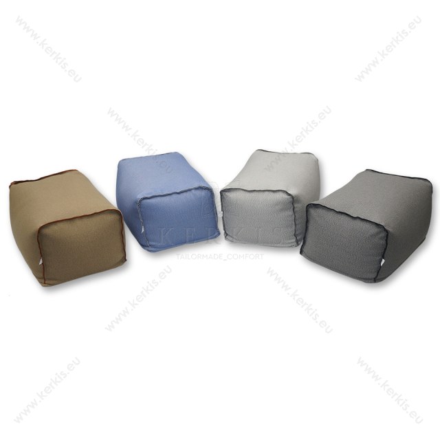 Διαθέσιμα χρώματα στο Πουφ Ήρα της Kerkis Tailormade Comfort