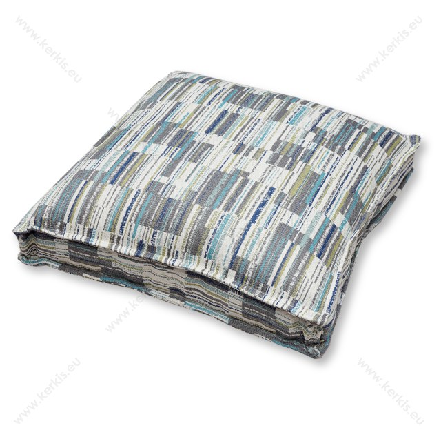 Πουφ - Μαξιλάρα "Κλειώ" με ύφασμα κατάλληλο για κάθε εξωτερικό χώρο και προδιαγραφές γέμισης και ραφής για πουφ! Διαστάσεις  60x60x15 εκ. Πουφ - Μαξιλάρα "Κλειώ" με ύφασμα κατάλληλο για κάθε εξωτερικό χώρο και προδιαγραφές γέμισης και ραφής για πουφ! Διαστάσεις  60x60x15 εκ.