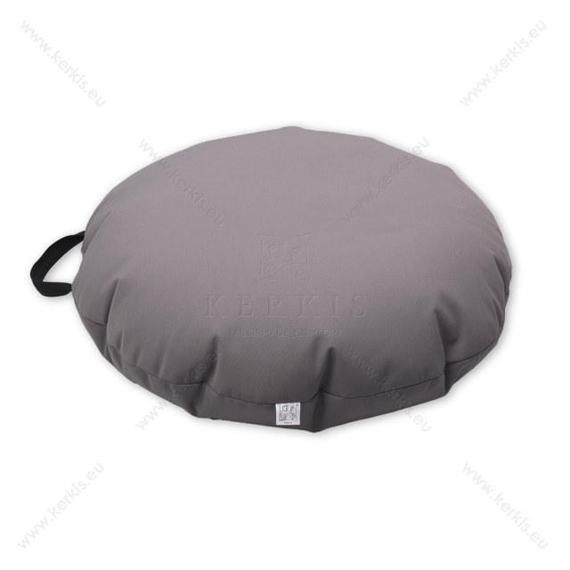 Πουφ "Βότσαλο" από την Kerkis Tailormade Comfort σε γκρι χρώμα Πουφ "Βότσαλο" από την Kerkis Tailormade Comfort σε γκρι χρώμα