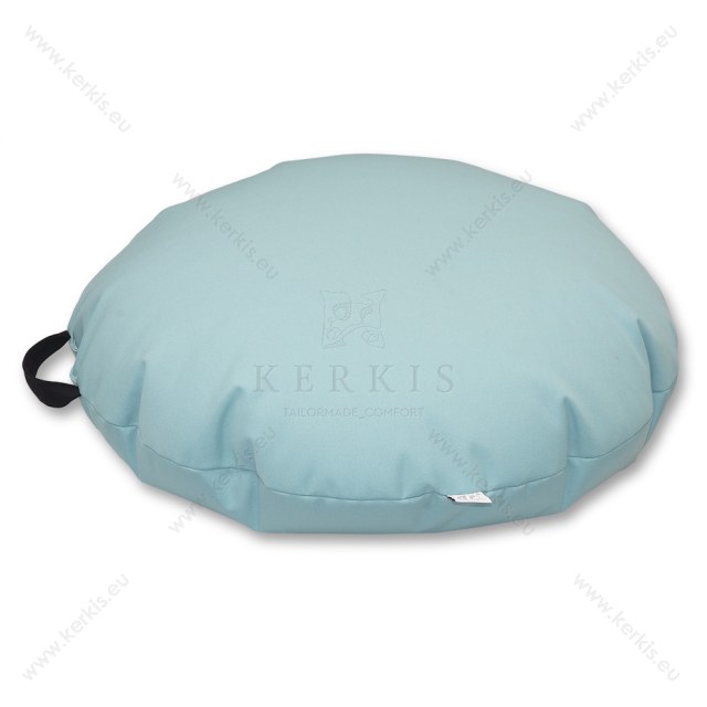 Πουφ "Βότσαλο" γαλάζιο, baby blue, από την Kerkis Tailormade Comfort. Μικρό, ευέλικτο, σε χαρούμενα χρώματα! Πουφ "Βότσαλο" γαλάζιο, baby blue, από την Kerkis Tailormade Comfort. Μικρό, ευέλικτο, σε χαρούμενα χρώματα!
