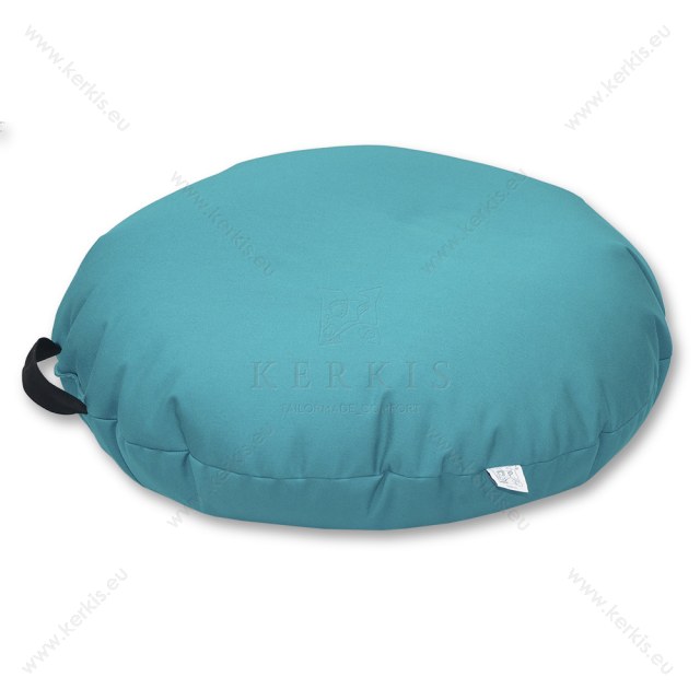 Πουφ "Βότσαλο" πετρόλ από την Kerkis Tailormade Comfort. Μικρό, ευέλικτο, σε χαρούμενα χρώματα! Πουφ "Βότσαλο" πετρόλ από την Kerkis Tailormade Comfort. Μικρό, ευέλικτο, σε χαρούμενα χρώματα!