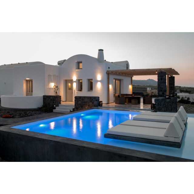 Day bed με δερματίνη Marine Professional Outdoor και κεφαλάρι με ιμάντες για δέσιμο