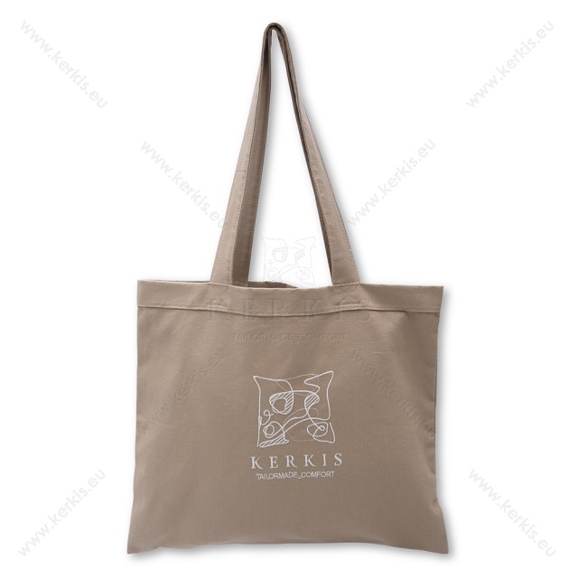 Υφασμάτινη βαμβακερή, διαφημιστική τσάντα με κεντημένο το λογότυπο του ξενοδοχείου σας