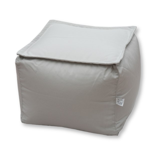 Πουφ Μίνι ΑΤΛΑΣ - Γκρι Ανοιχτό