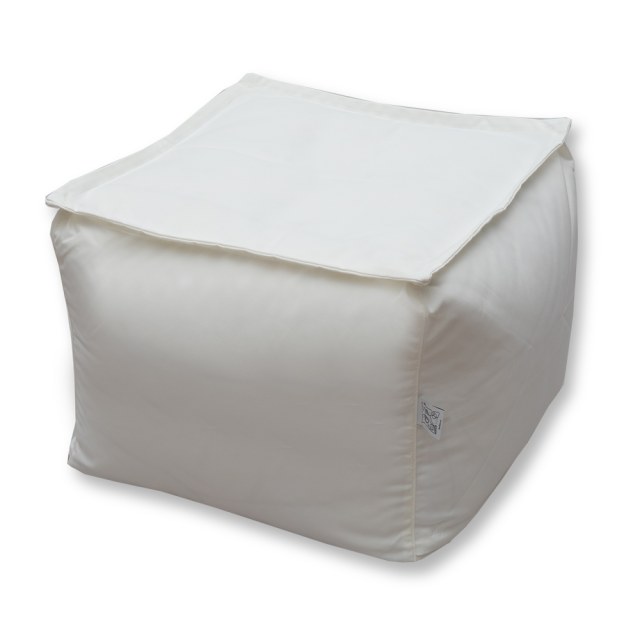 Πουφ Μίνι ΑΤΛΑΣ - Άσπρο