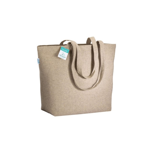 Terra
Υφασμάτινη τσάντα αγοράς με μακριά χερούλια.
100% ανακυκλωμένο βαμβάκι 280gr. Διαθέσιμο σε 8 χρώματα.
Διαστάσεις: 50*37+17εκ.