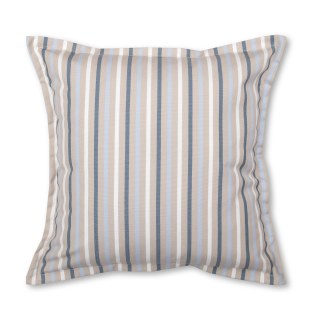 Διακοσμητικό μαξιλάρι - Ριγέ μπεζ με πράσινο