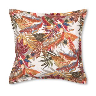 Διακοσμητικό μαξιλάρι Tropicana - Κόκκινο με πορτοκαλί