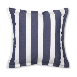 Διακοσμητικό μαξιλάρι - Ριγέ μπλε σκούρο