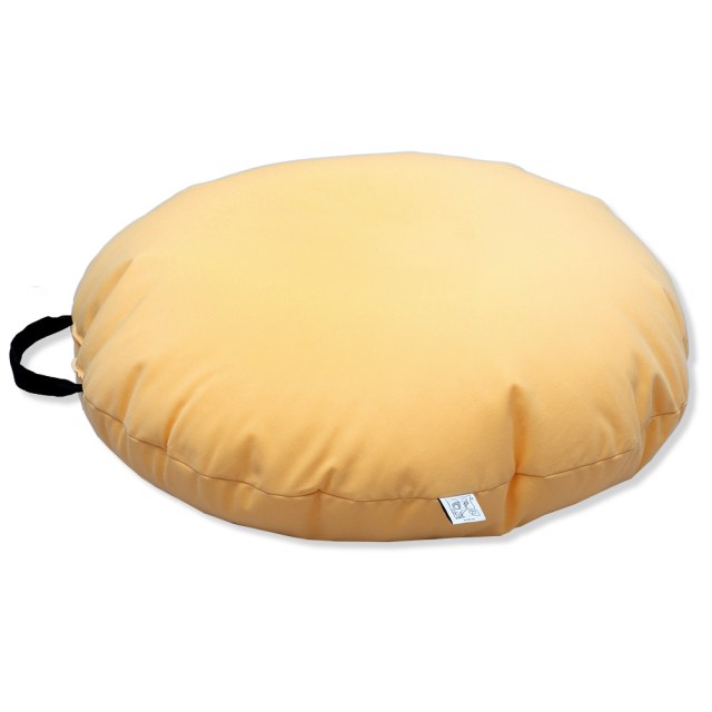 Πουφ Βότσαλο σε χρώμα Κίτρινο