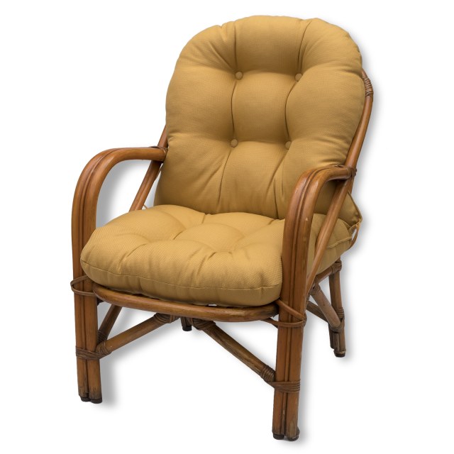 Μαξιλάρι για πολυθρόνα Μπαμπού. Διαθέσιμο σε 4 χρώματα. Με ύφασμα αδιάβροχο και ανεξίτηλο, εξωτερικού χώρου. Διαθέτει κορδόνια στις ίδιες αποχρώσεις για δέσιμο στην καρέκλα.