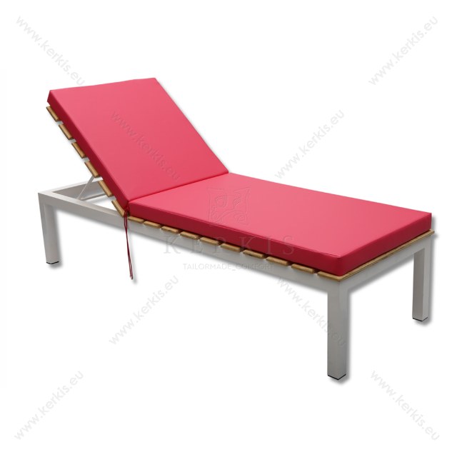 Στρώμα Ξαπλώστρας με Δερματίνη M.P.O. Σε 7εκ πάχος και φούξια χρώμα. Δέσιμο με ιμάντες και κορδόνια. Στρώμα Ξαπλώστρας με Δερματίνη M.P.O. Σε 7εκ πάχος και φούξια χρώμα. Δέσιμο με ιμάντες και κορδόνια.