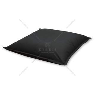 Μαξιλάρα μεγάλων διαστάσεων σε μαύρο χρώμα, για κάθε εσωτερικό ή εξωτερικό χώρο! Το Πουφ Δίας της Kerkis Tailormade Comfort 