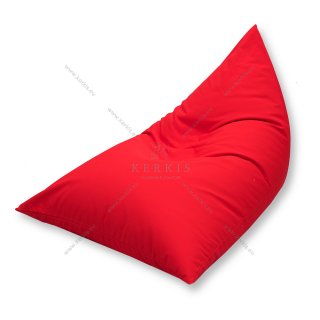 Σε φωτεινό κόκκινο το πουφ Ερμής βγάζει τον πιο παιχνιδιάρικο χαρακτήρα του! Αναπαυτικό, ανθεκτικό, πρακτικό και κατάλληλο για κάθε εσωτερικό ή εξωτερικό χώρο, βρείτε το στο χρώμα που σας ταιριάζει!
